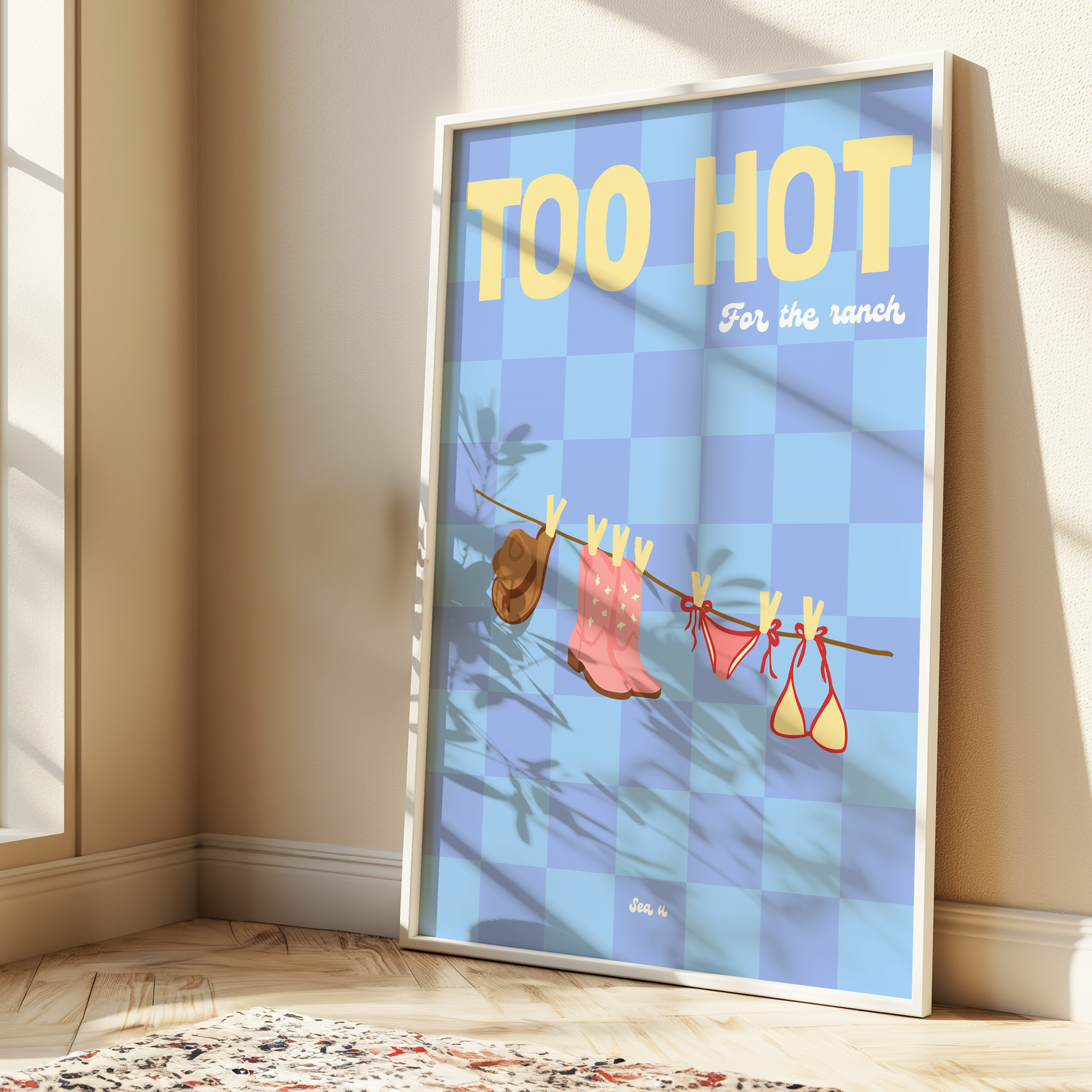 TOO HOT For the ranch