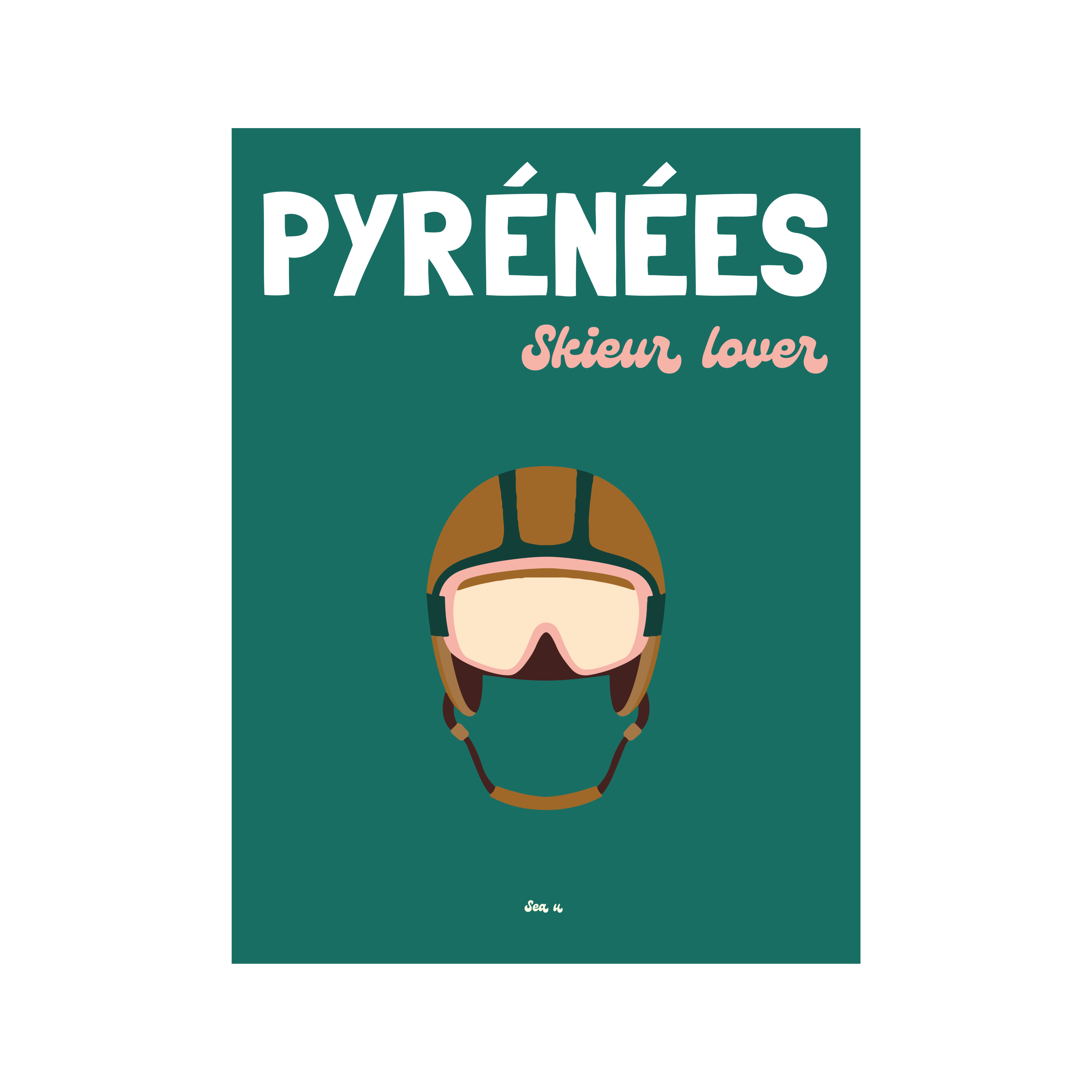 PYRÉNÉES Skieur lover
